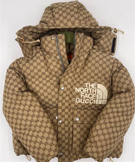 gucci x north face collaboration|Gucci north face jacket puffer.